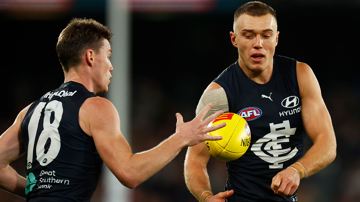 Sam Walsh and Patrick Cripps