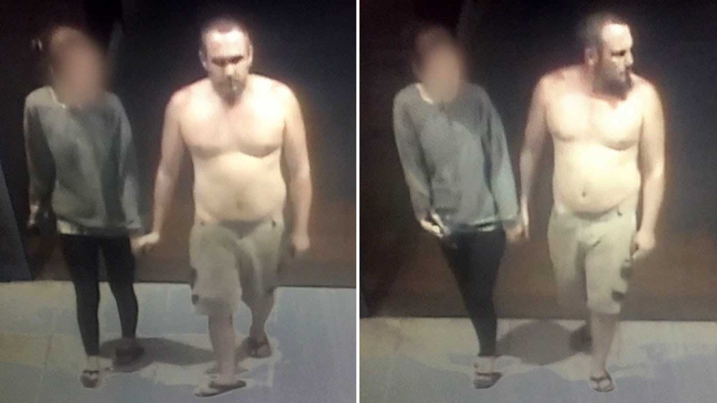 Police say this man deliberately coughed on a supermarket worker in regional NSW.