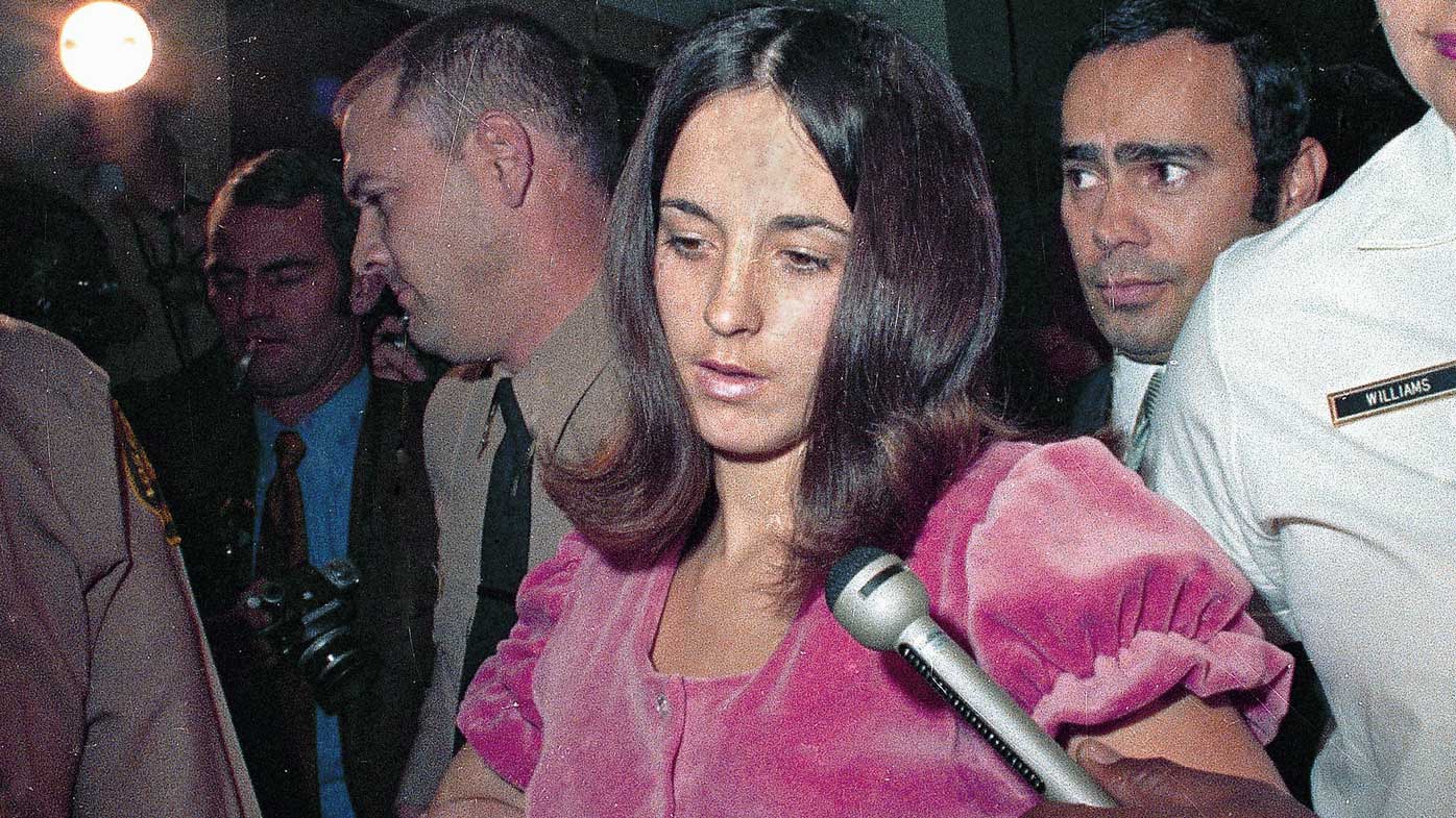 Susan Atkins in 1969. (AAP)