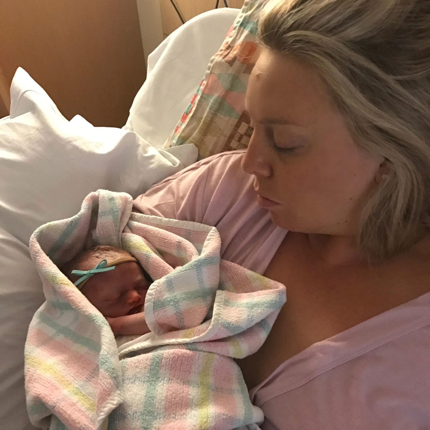Nerida Rosenthal, pictured with her daughter Mia, who was stillborn.