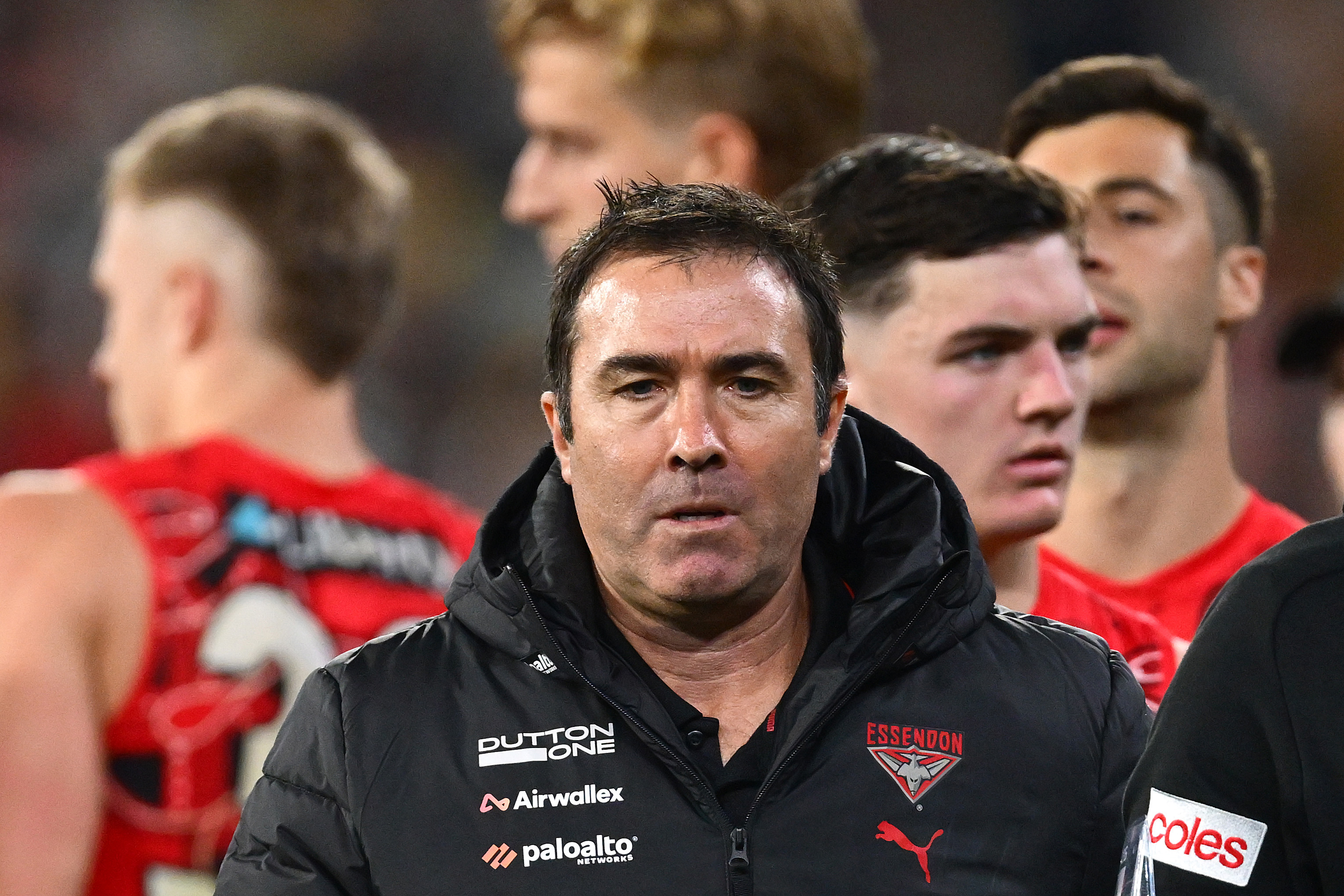 Essendon coach Brad Scott.