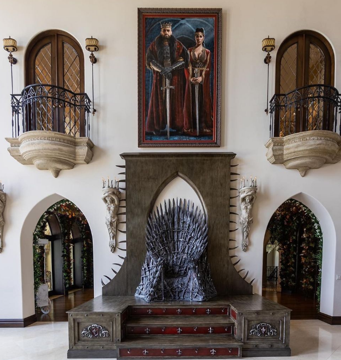 You can rent a 'Game of Thrones' mansion with its own 'Iron Throne' in Beverly Hills.