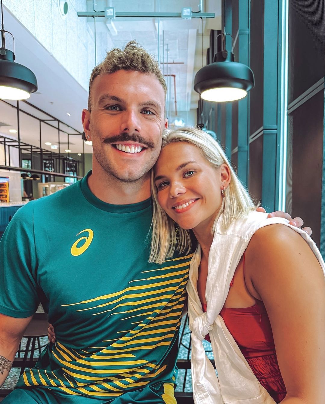 Ingeborg Løyning and Kyle Chalmers