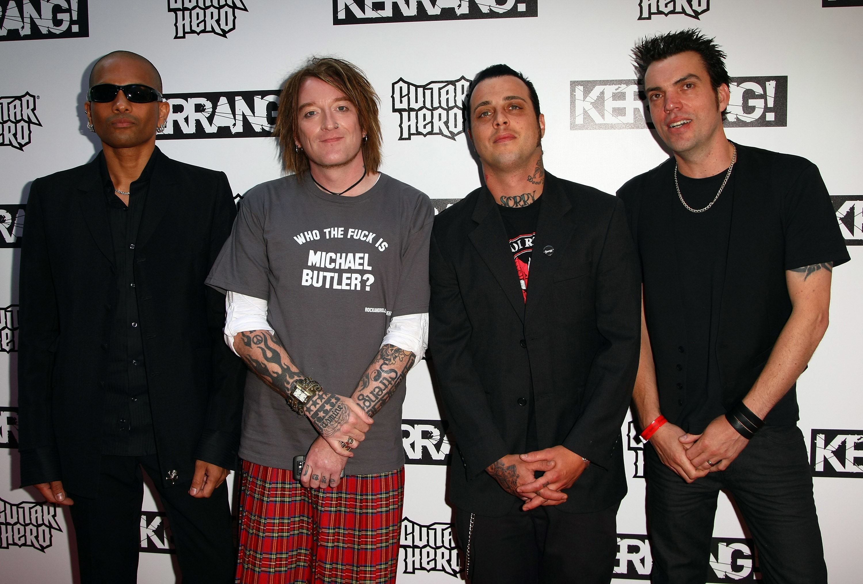 The Wildhearts on August 3, 2009 in London, England.