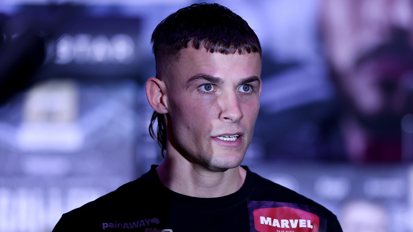 Australian boxer Harry Garside.