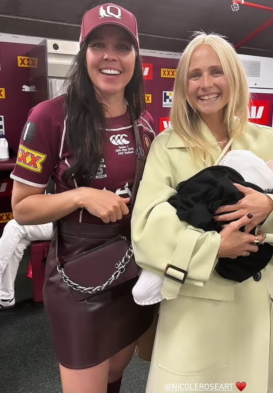 Tessa James and Nicole Slater