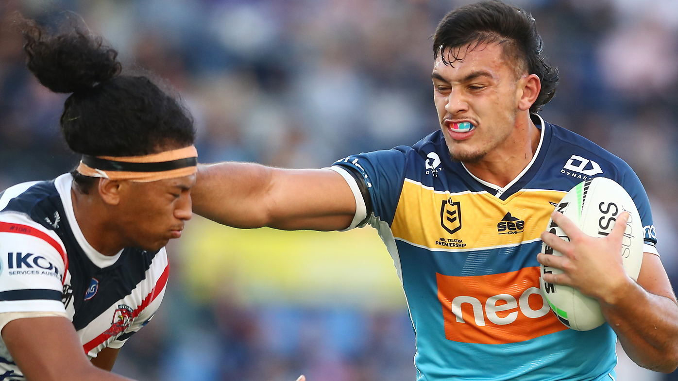 Tino Fa'asuamaleaui of the Titans