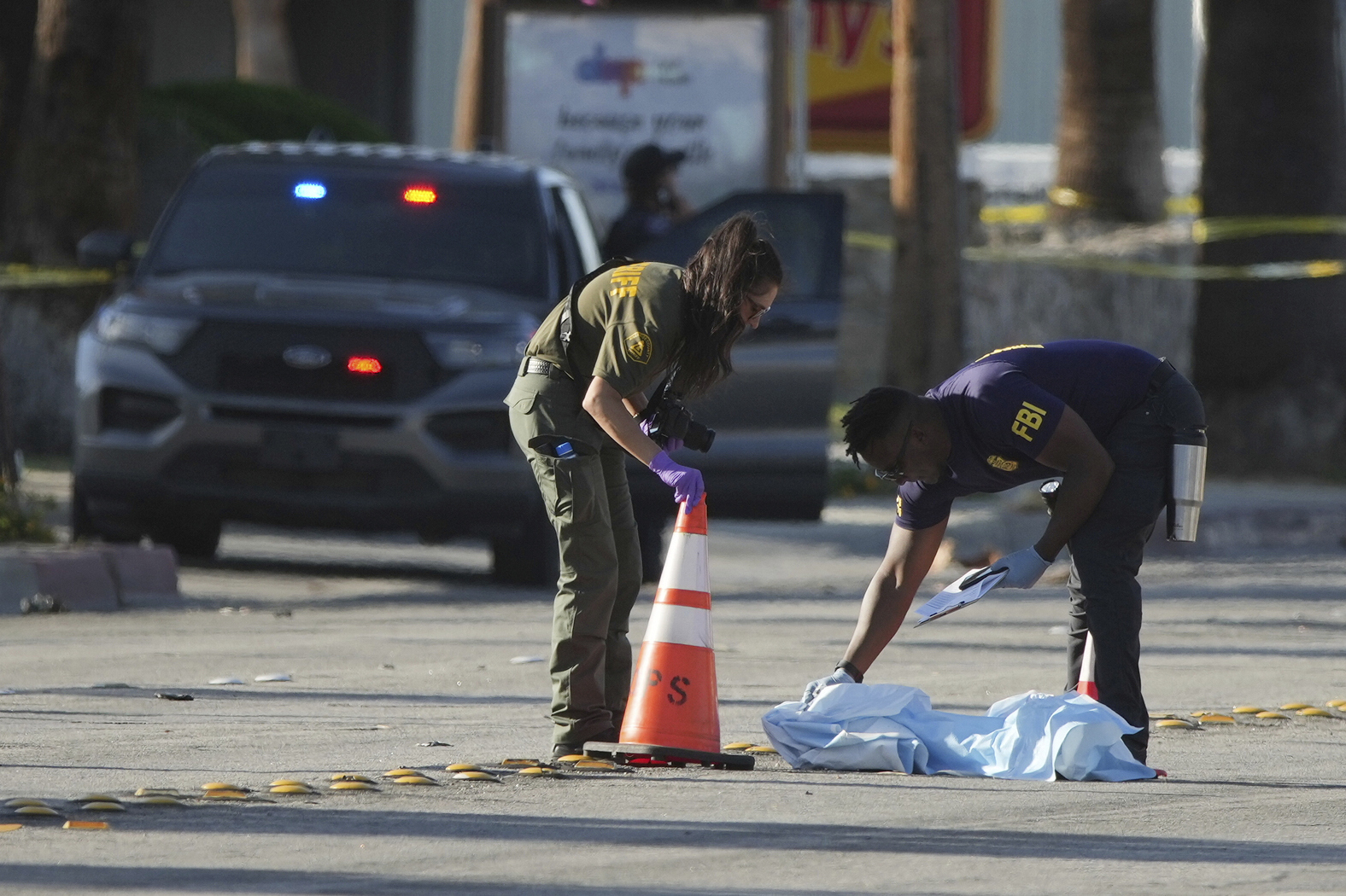 Explosion in Palm Springs