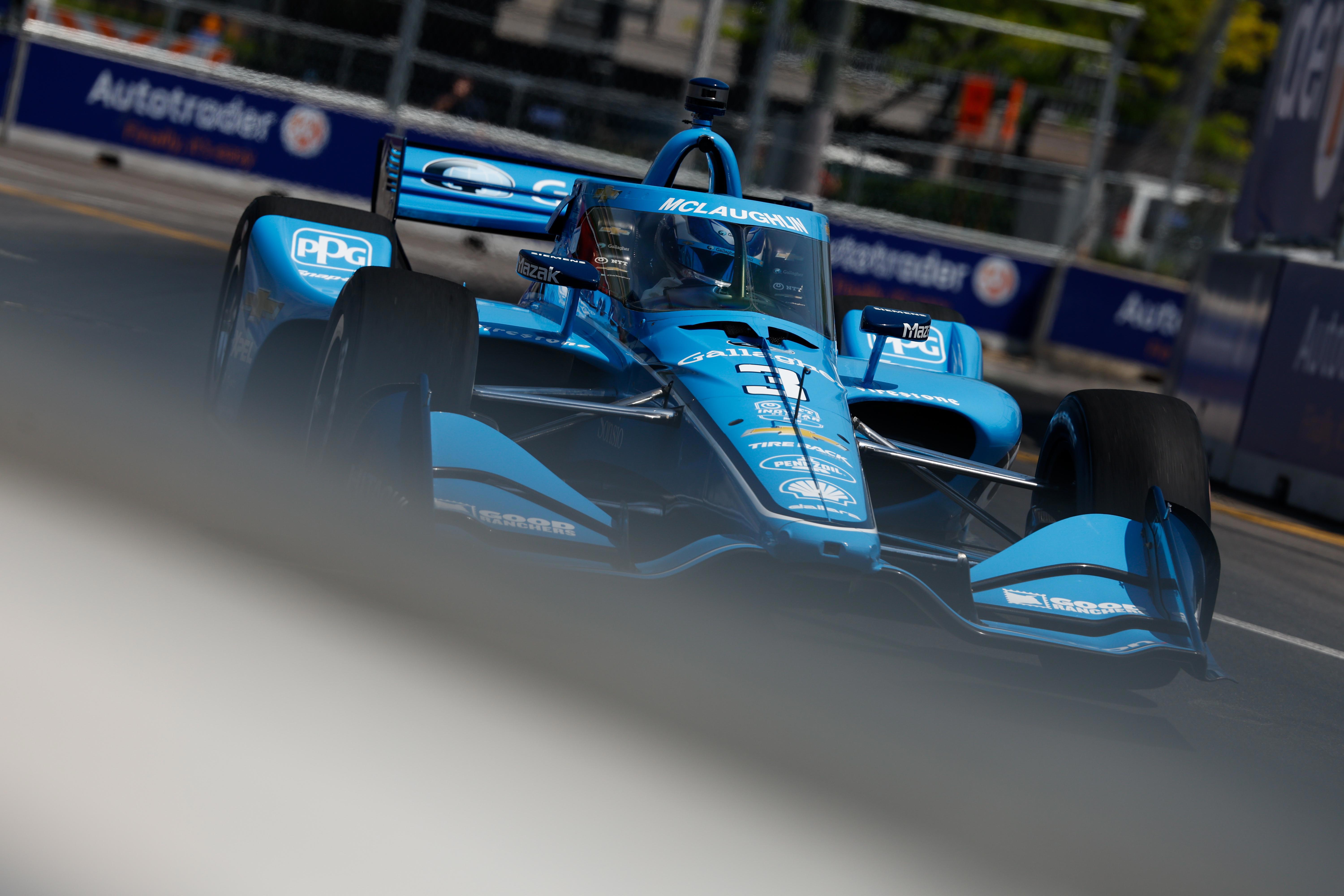 IndyCar news Scott McLaughlin escapes injury after freak airborne