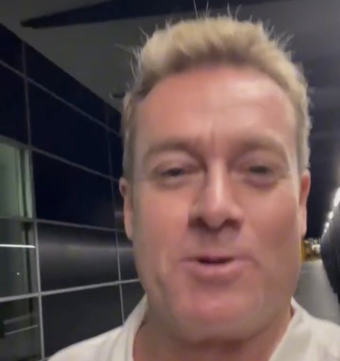 Grant Denyer gives update after crashing during Bathurst 6 Hour motor racing event.