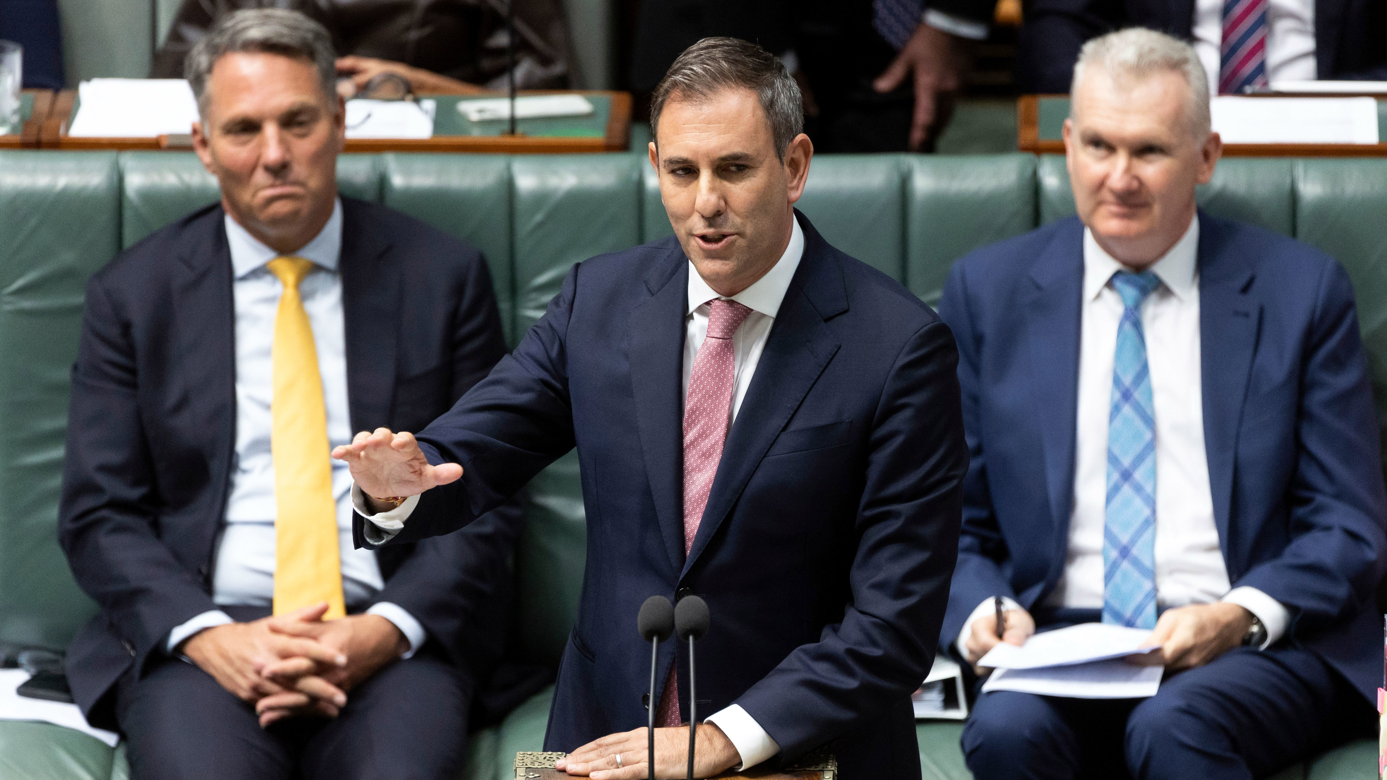 Jim Chalmers during question time.