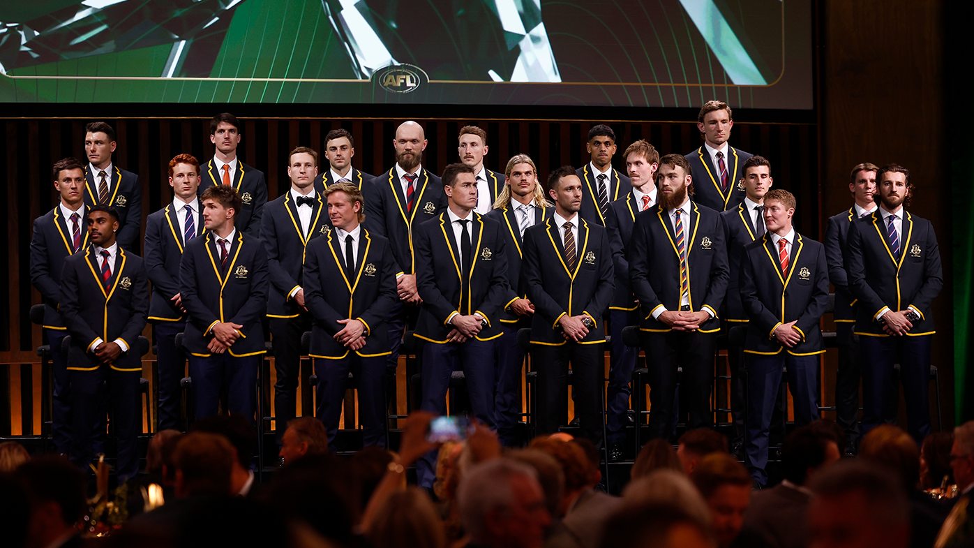 The 2025 All-Australian team.
