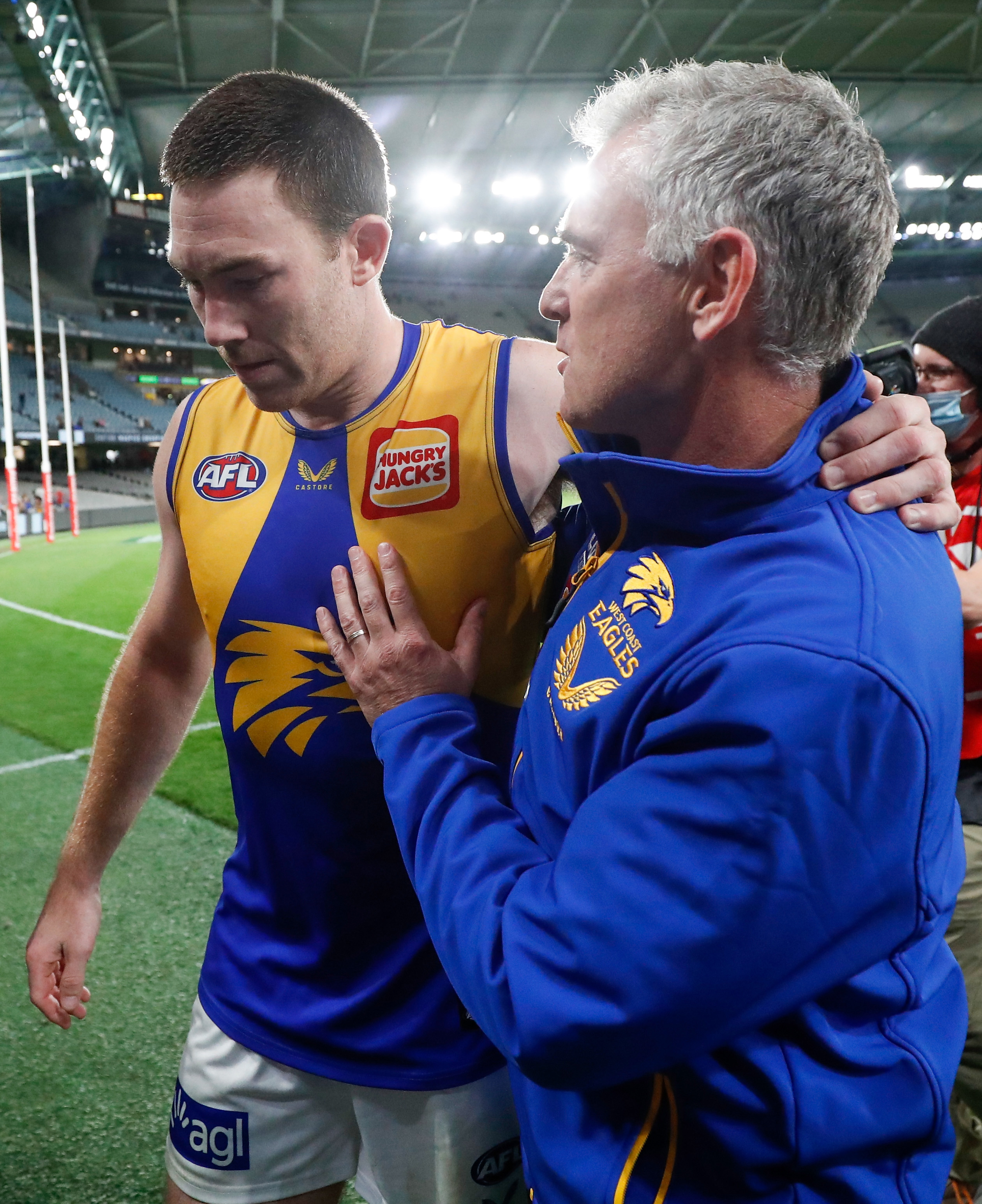 Jeremy McGovern and Adam Simpson