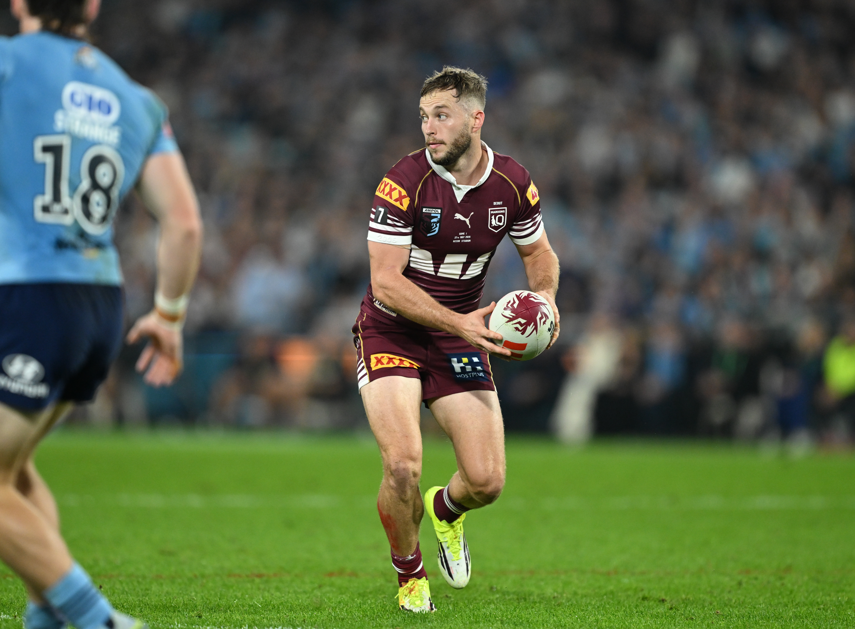 Sam Walker in action for the Queensland Maroons.