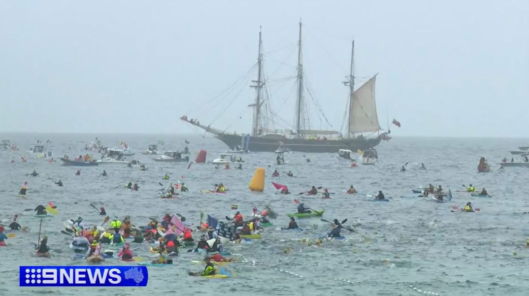 For the first time in its history, the Rottnest Channel swim has been abandoned mid-race. 