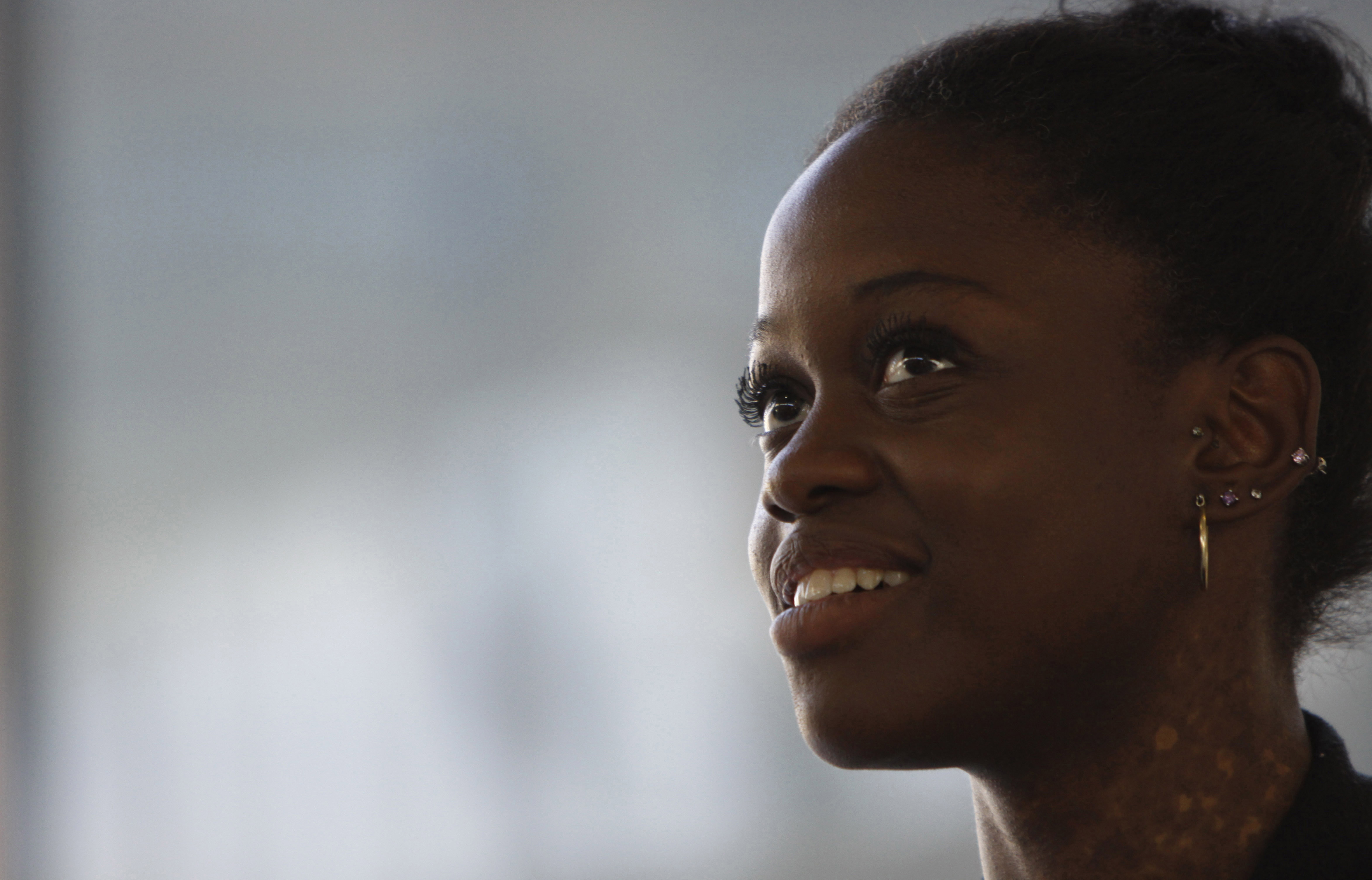 FILE - This Monday July 9, 2012 photo shows dancer Michaela DePrince in Johannesburg.  (AP Photo Denis Farrell, File)