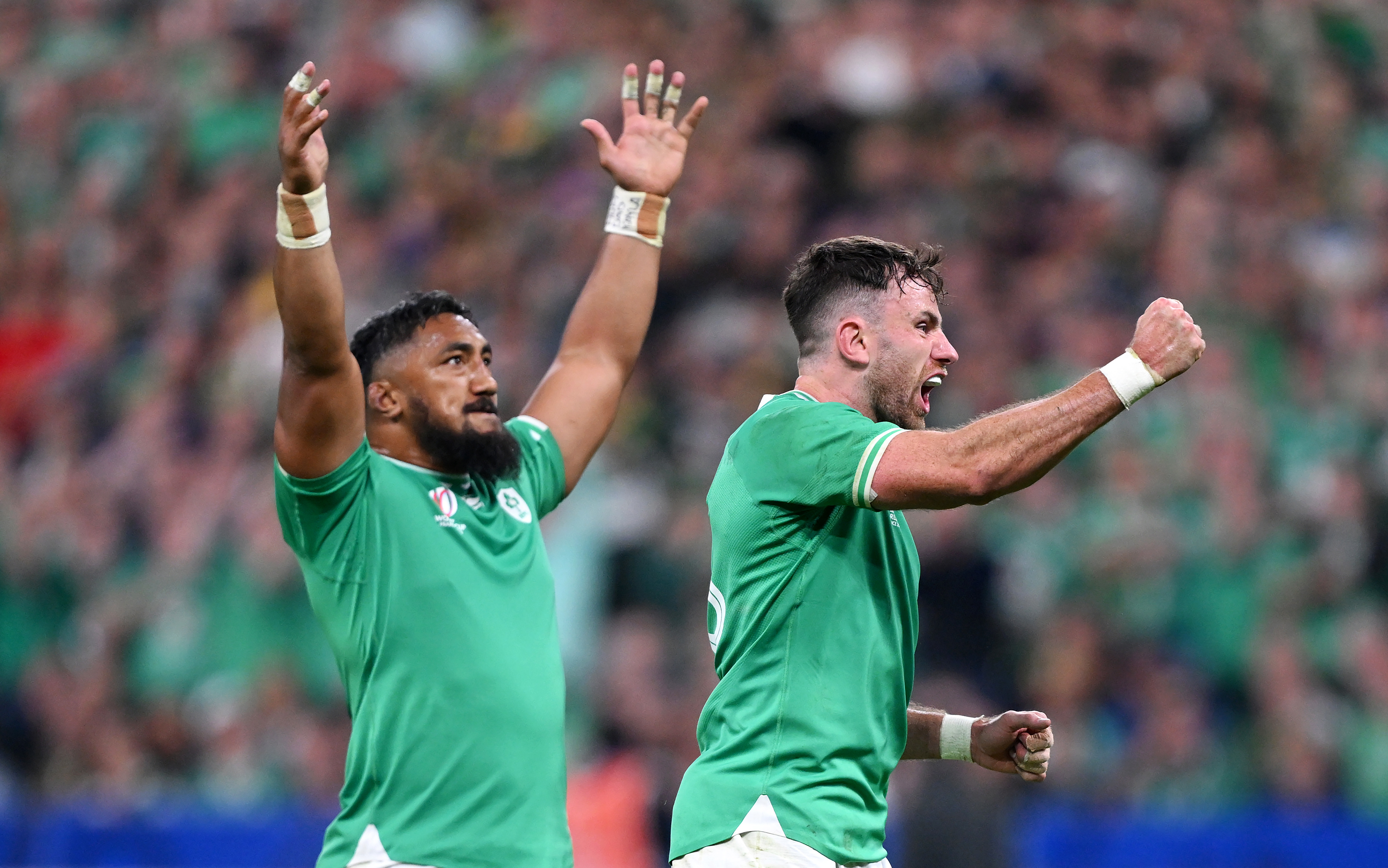 LIVE: Aussie ace helps Ireland sink world champs