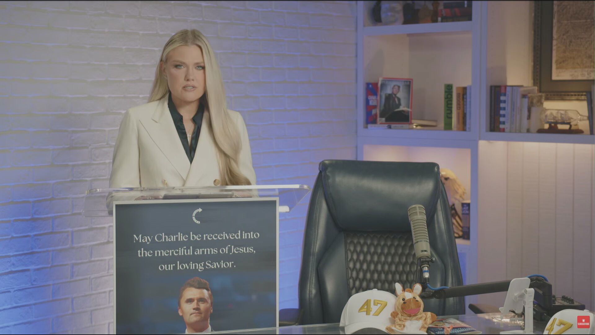 Charlie Kirk's wife speaks publicly after husband's death