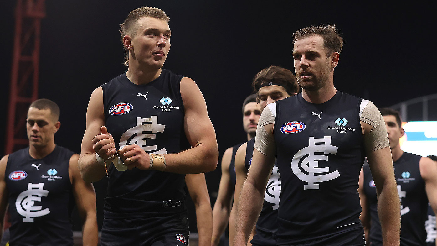 Patrick Cripps and Sam Docherty