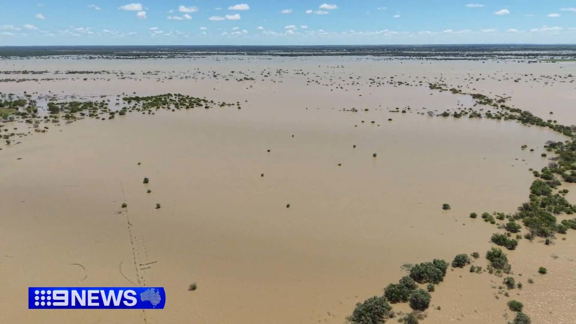 Heavy rainfall in Far North Queensland has sparked rescues for motorists stranded in floodwaters.Rescuers become life savers for the 65-year-old woman stuck on top of her car at Mossman, north-west of Cairns, about 6am today.