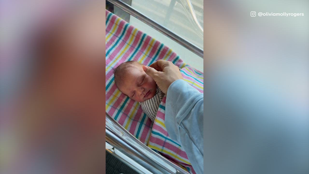 Olivia Molly Rogers baby news 