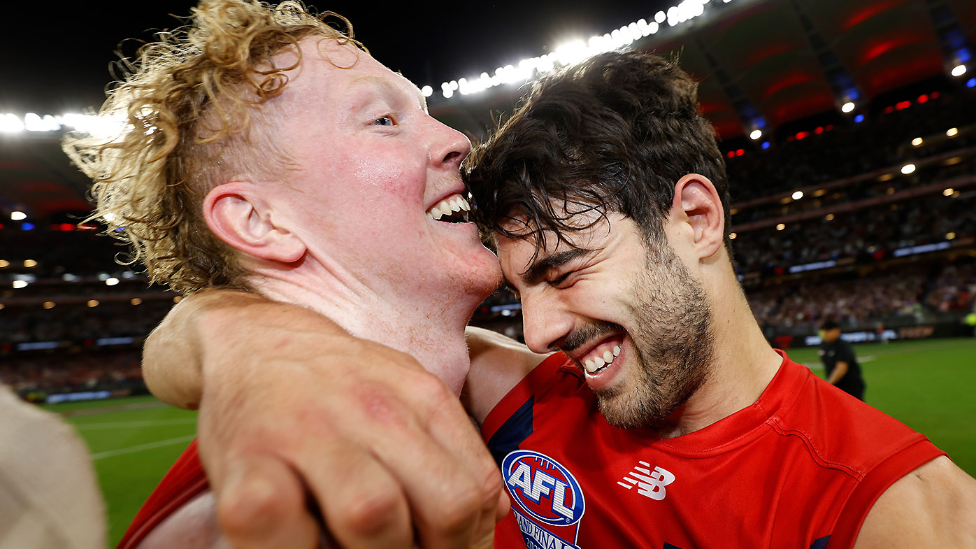 Christian Petracca and Clayton Oliver