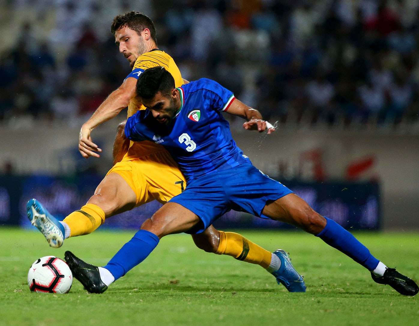 Socceroos vs Kuwait World Cup qualifier Mathew Leckie, Aaron Mooy goals