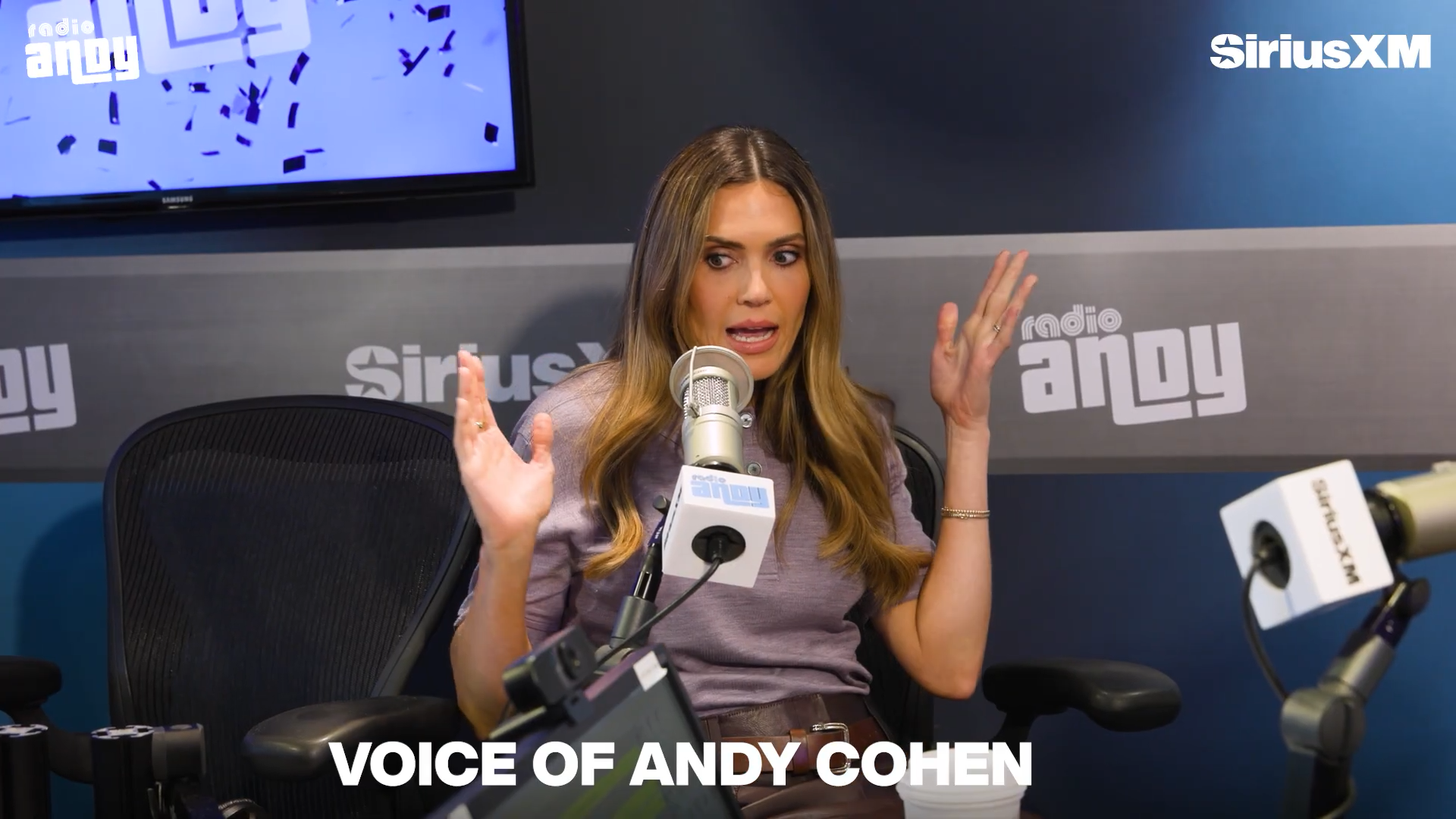 Mandy Moore on Andy Cohen Live
