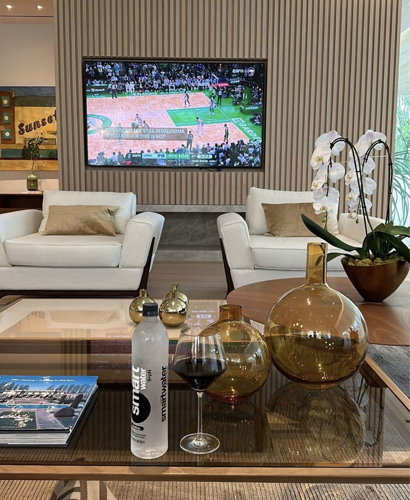 Simmons posted a story containing a photo with the Philadelphia 76ers down 30 in Game 7 against the Boston Celtics