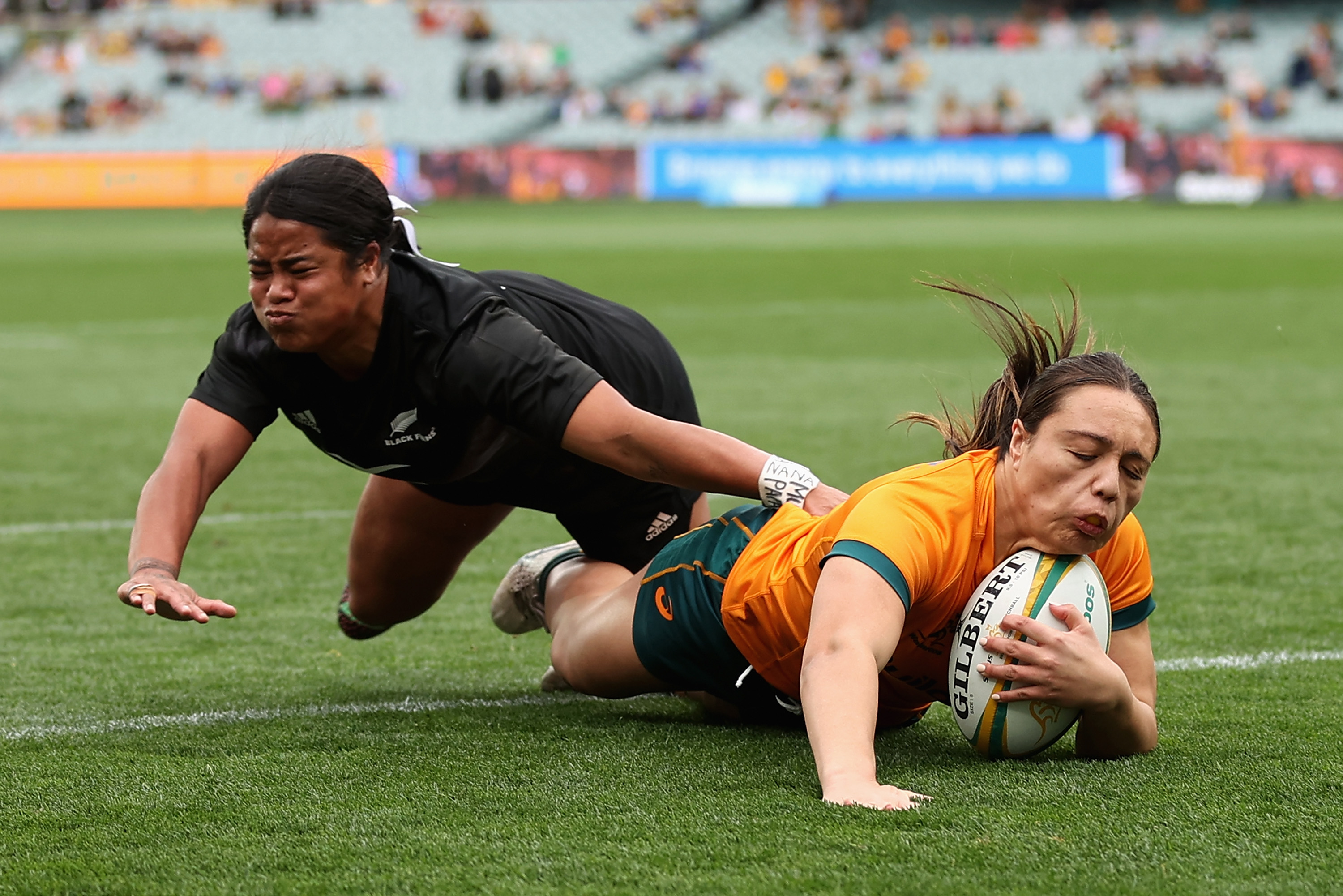 Rugby 2022 Wallaroos vs Black Ferns, Australia vs NZ women's Test