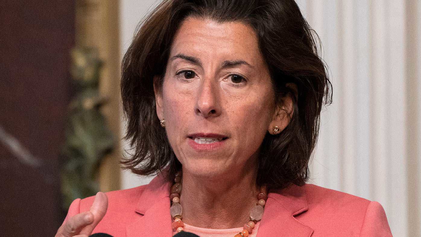 La secretaria de Comercio, Gina Raimondo, fue la sobreviviente designada el año pasado.