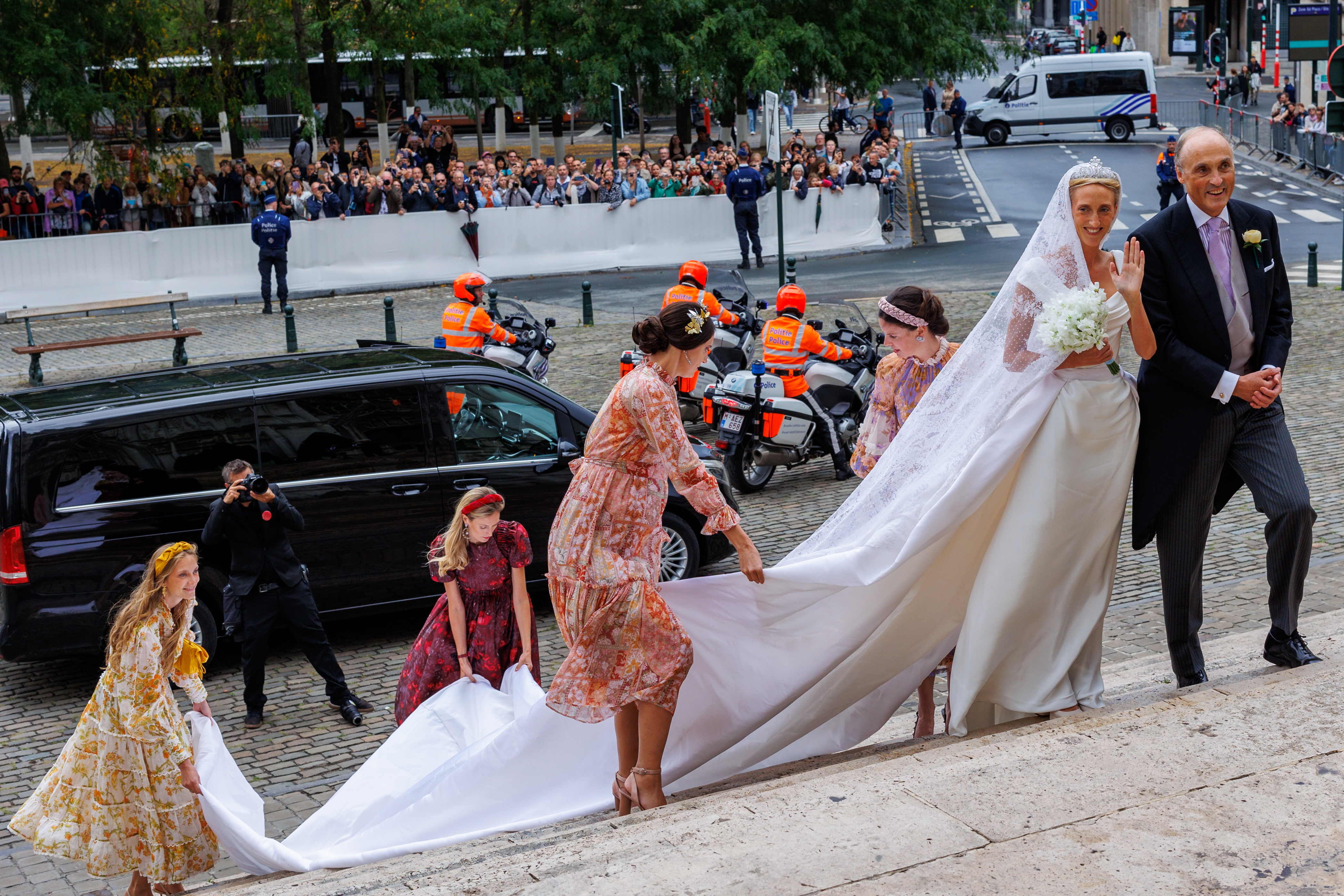 Wedding of Princess Maria Laura of Belgium.