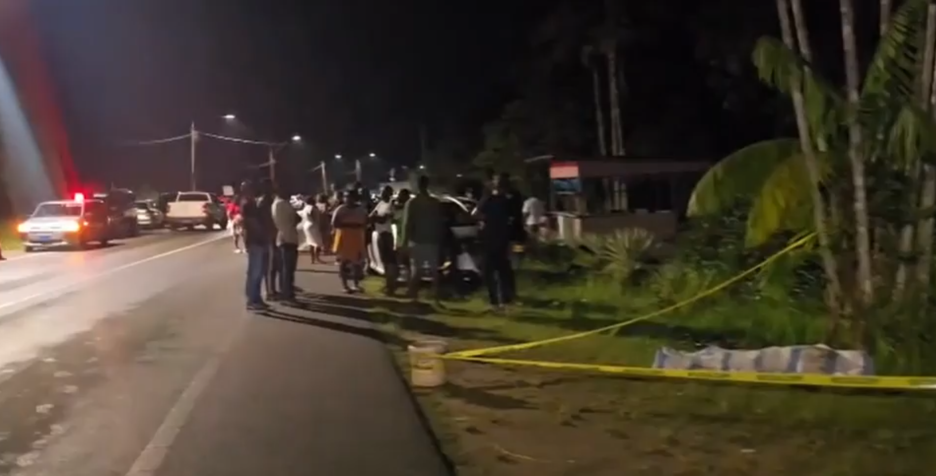 A knife attack outside Suriname 's capital of Paramaribo killed at least nine people, including five children, police said on Sunday. The attack took place in Richelieu in the Commewijne district about 25 kilometres east of Paramaribo.