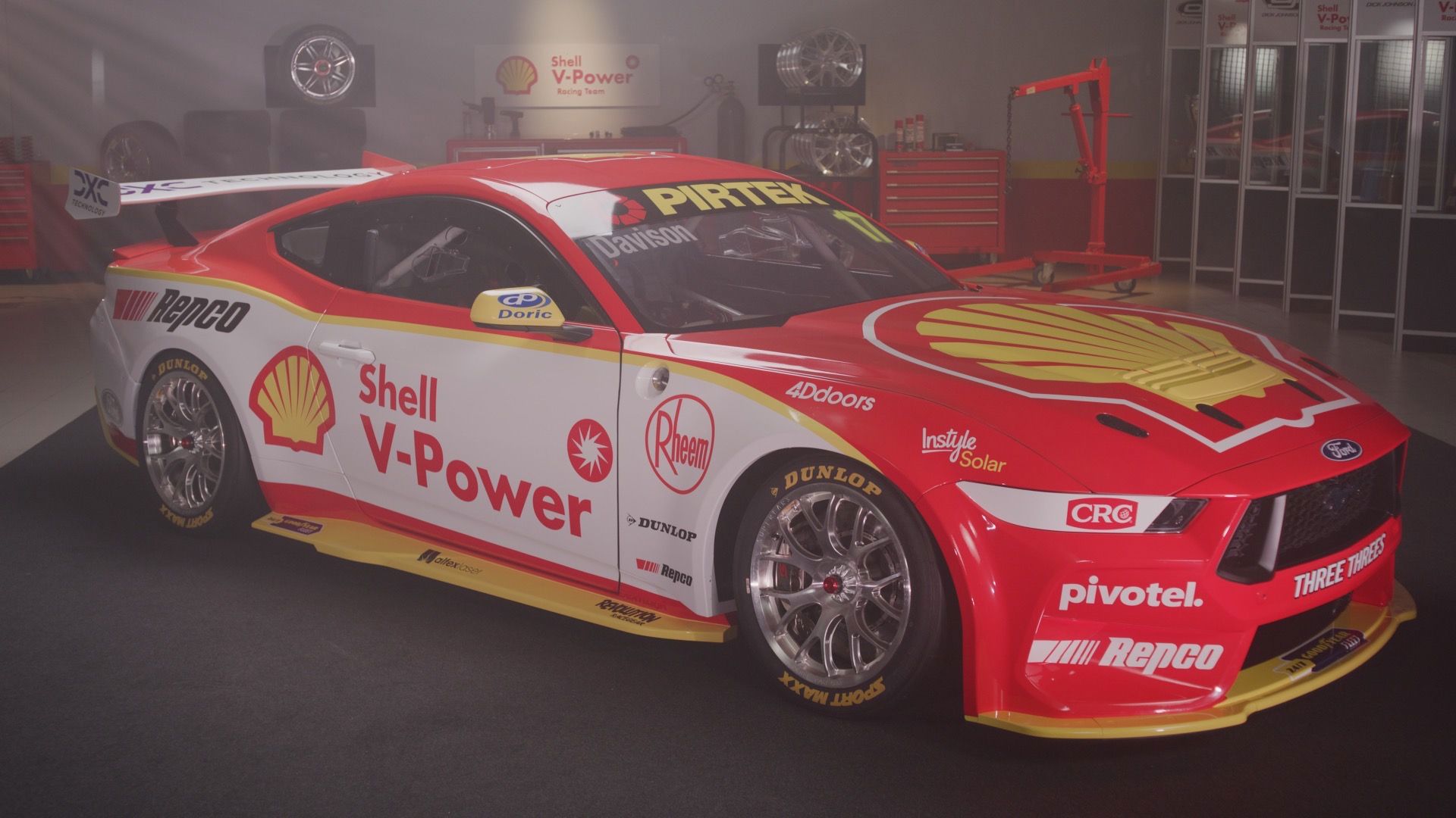 Gen3 Ford Mustang GT racer revealed for Supercars touring car series