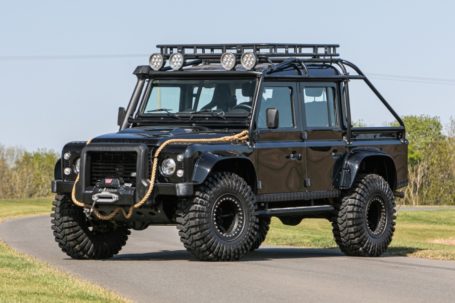 Hyper-rare Land Rover Defender from James Bond's Spectre to fetch half a  million at auction