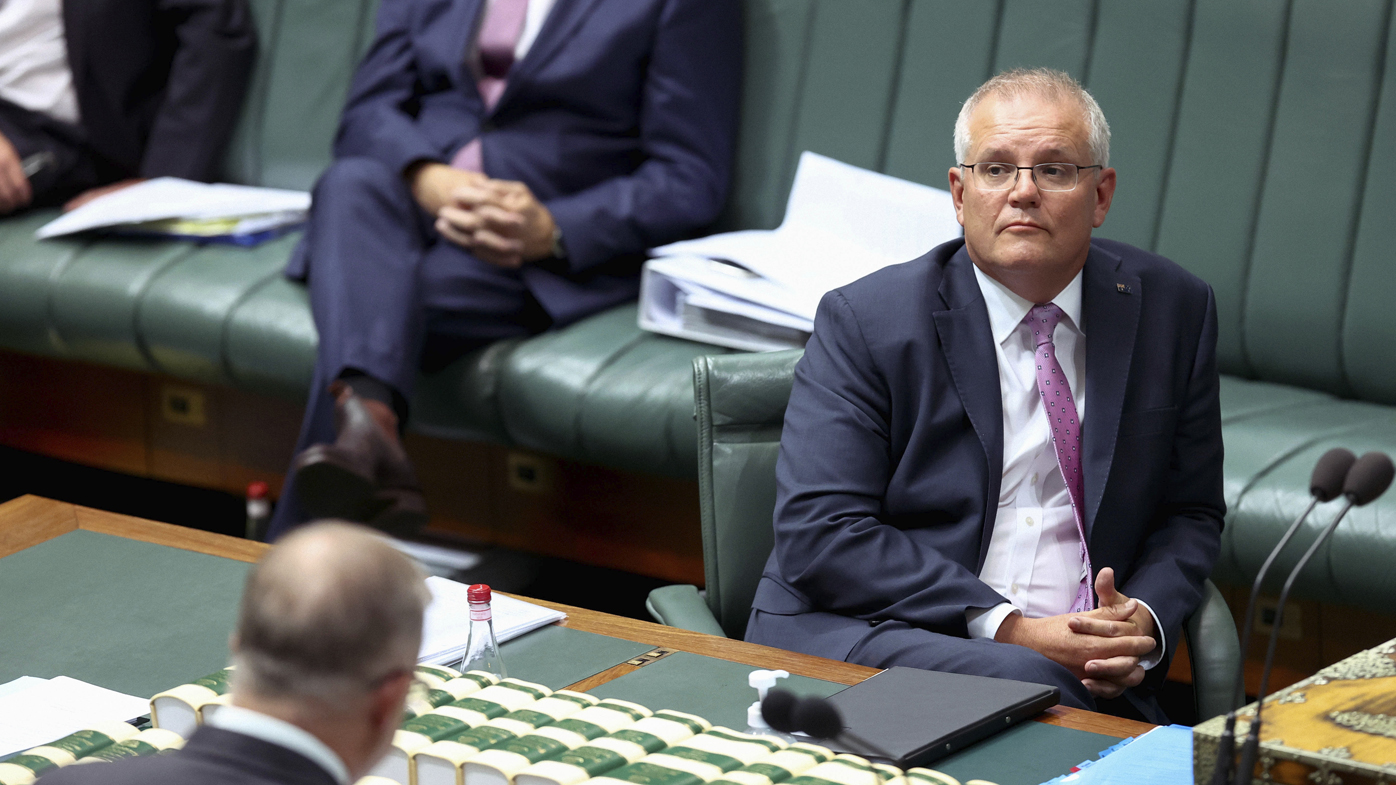 Prime Minister Scott Morrison was jeered during Question Time.