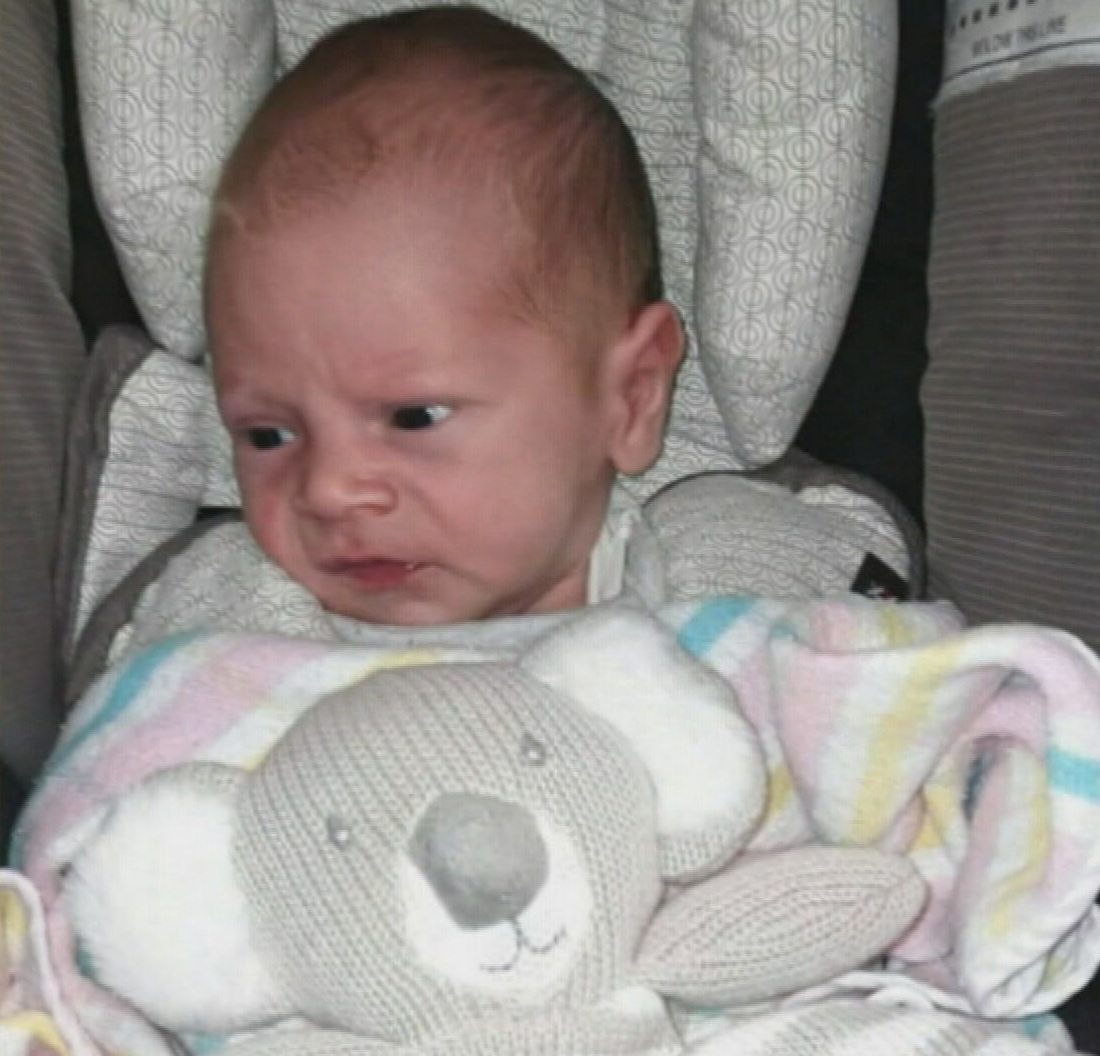 Baby Alvin four years ago at Christie Downs in Adelaide's southern suburbs.