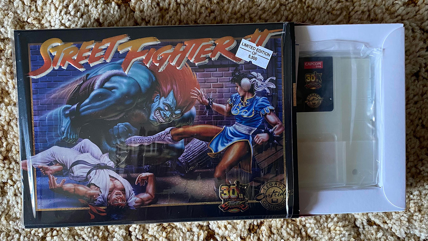 Nick Maver's iconic Street Fighter II collectable