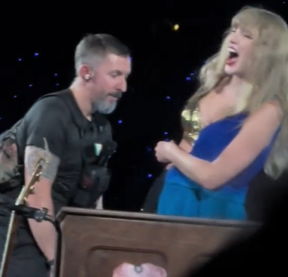 Taylor Swift suffers wardrobe malfunction during Eras Tour in Stockholm