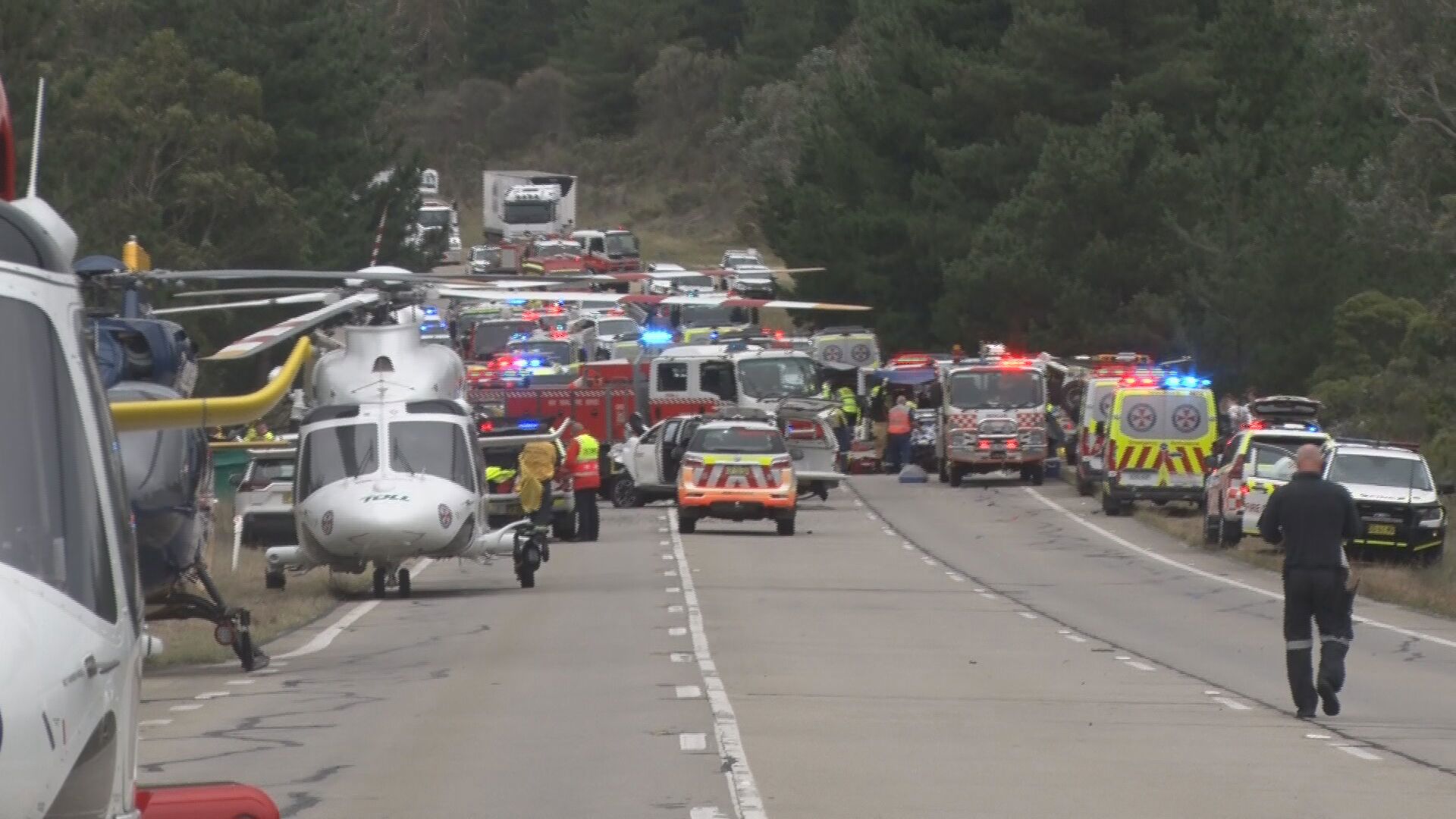 Five car crash at Wallerawang