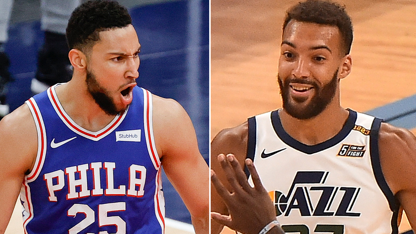 Ben Simmons and Rudy Gobert