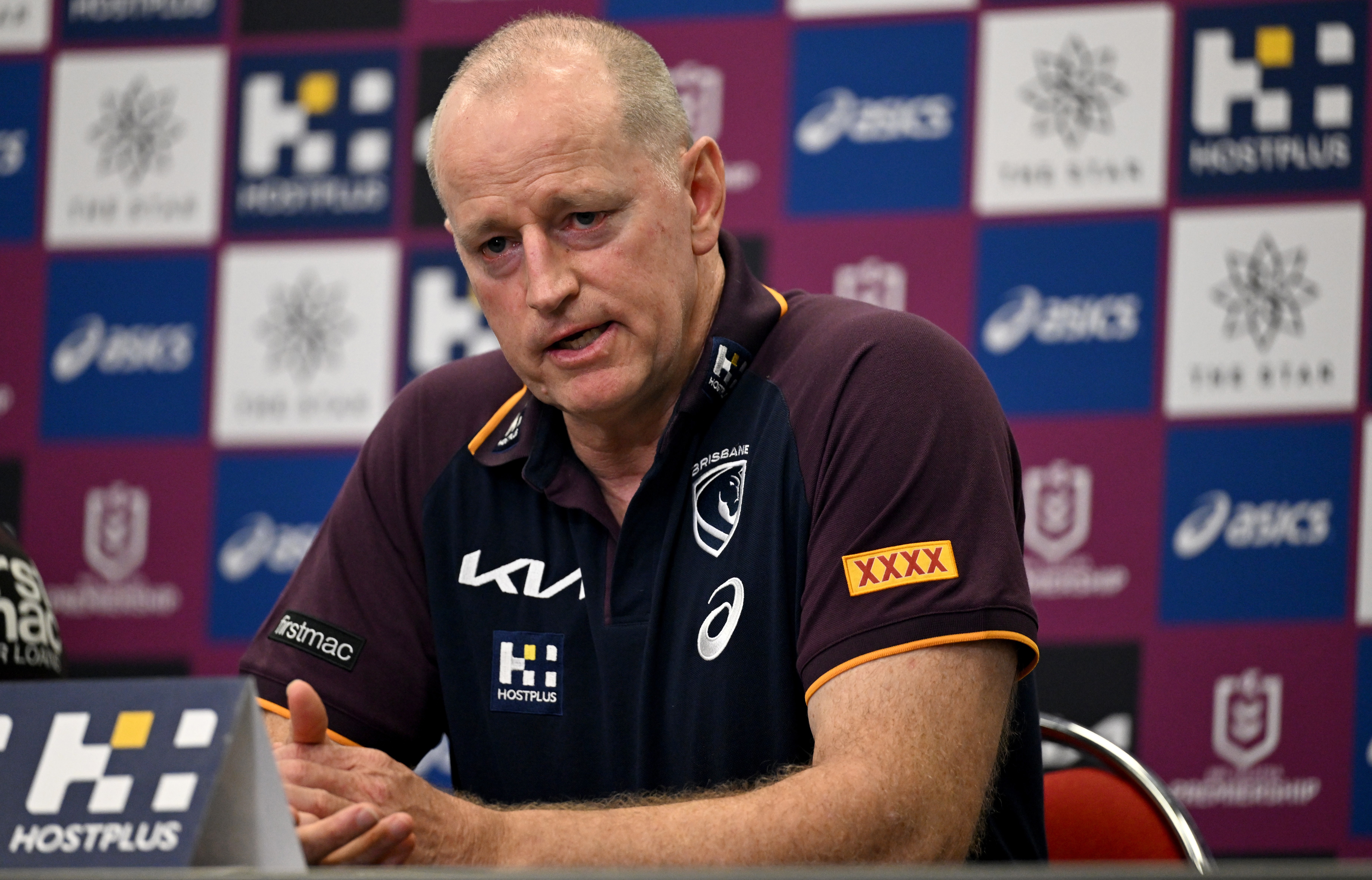 Broncos coach Michael Maguire.