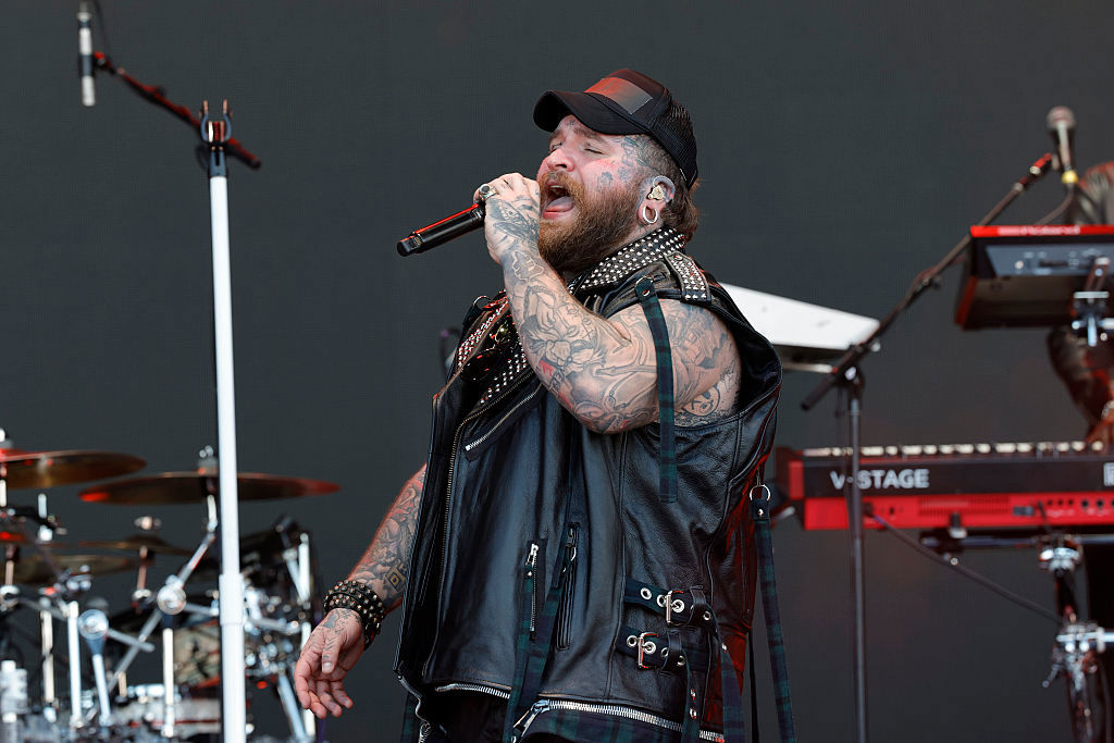 Teddy Swims headlines the Super Bowl LX Tailgate Concert presented by NetApp prior to the start of the Seattle Seahawks versus the New England Patriots Super Bowl LX game on February 8, 2026, at Levi's Stadium in Santa Clara, CA.