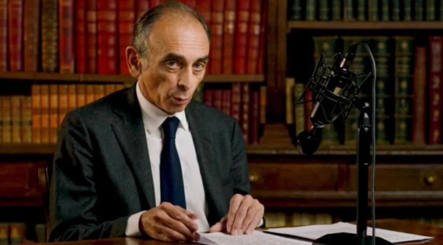 Éric Zemmour posted his presidential bid with the caption "I am a candidate for the presidential election"