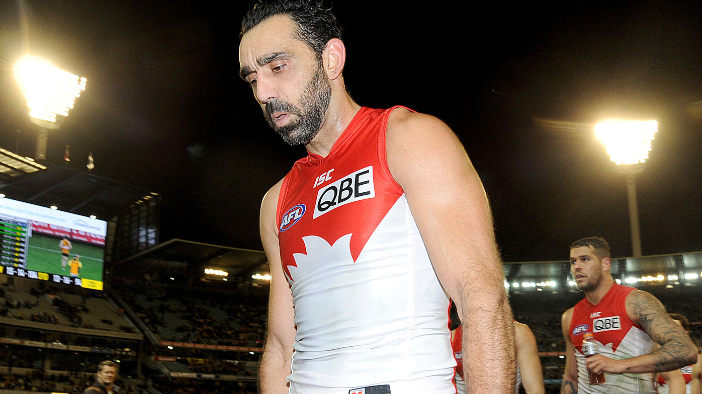 Goodes was a victim of repeated abuse in the last two seasons of his AFL career