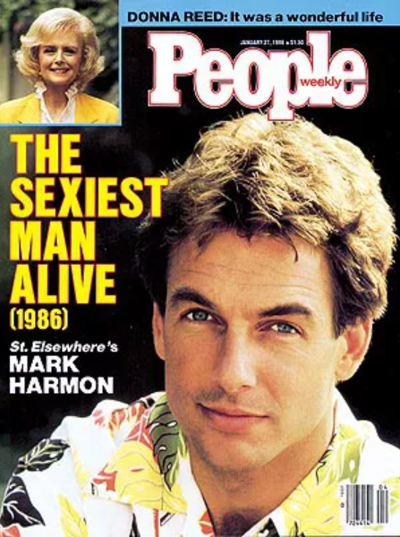 Mark Harmon was named People's Sexiest Man Alive in 1986