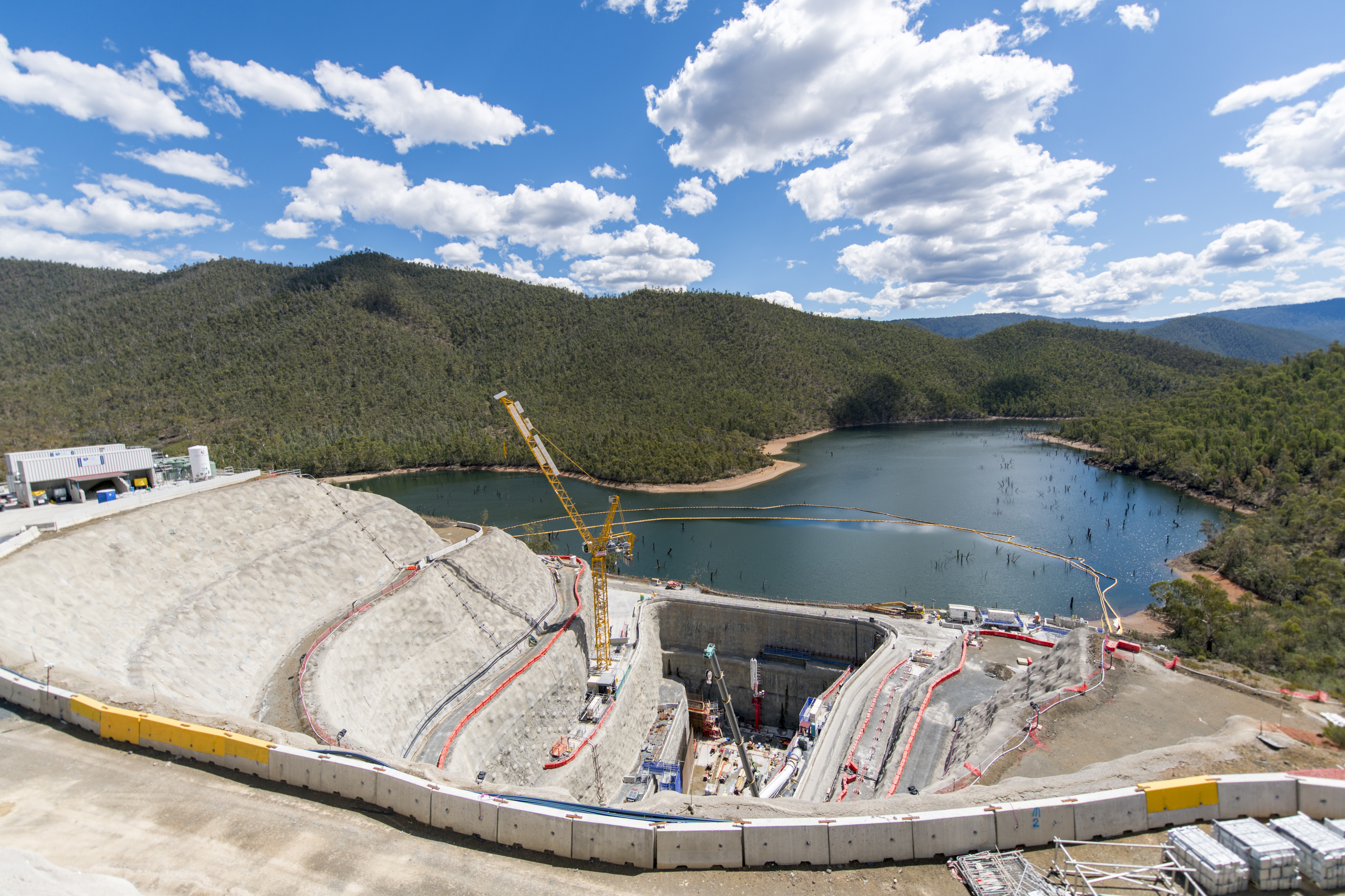 The Snowy Hydro 2.0 project reaches an important milestone - the breakthrough of tunnel boring machine into a cavern deep underground.