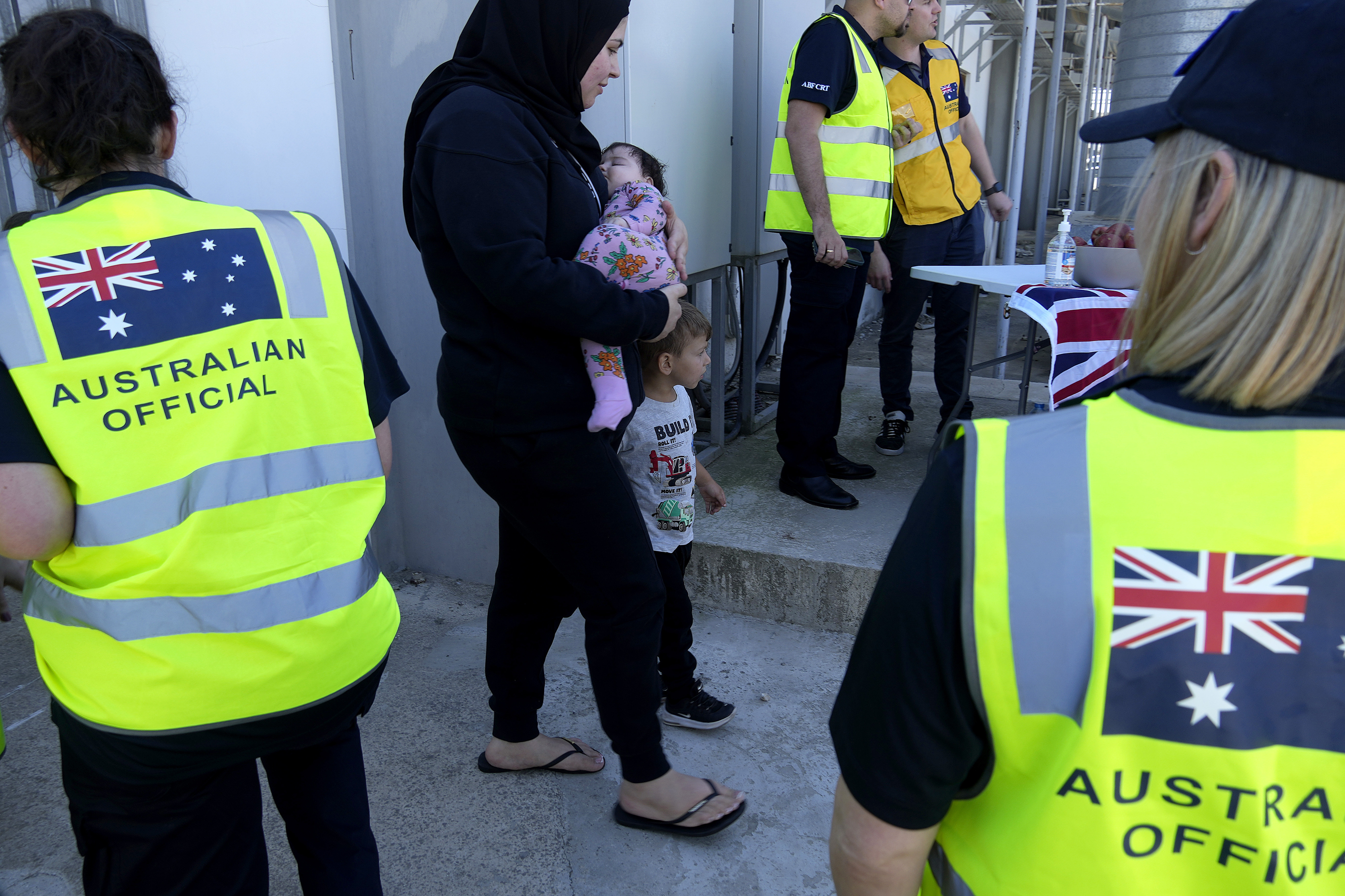 First flight of Aussies arrive in Cyprus from Lebanon