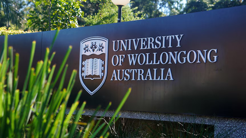 Logo of the University of Wollongong Australia.