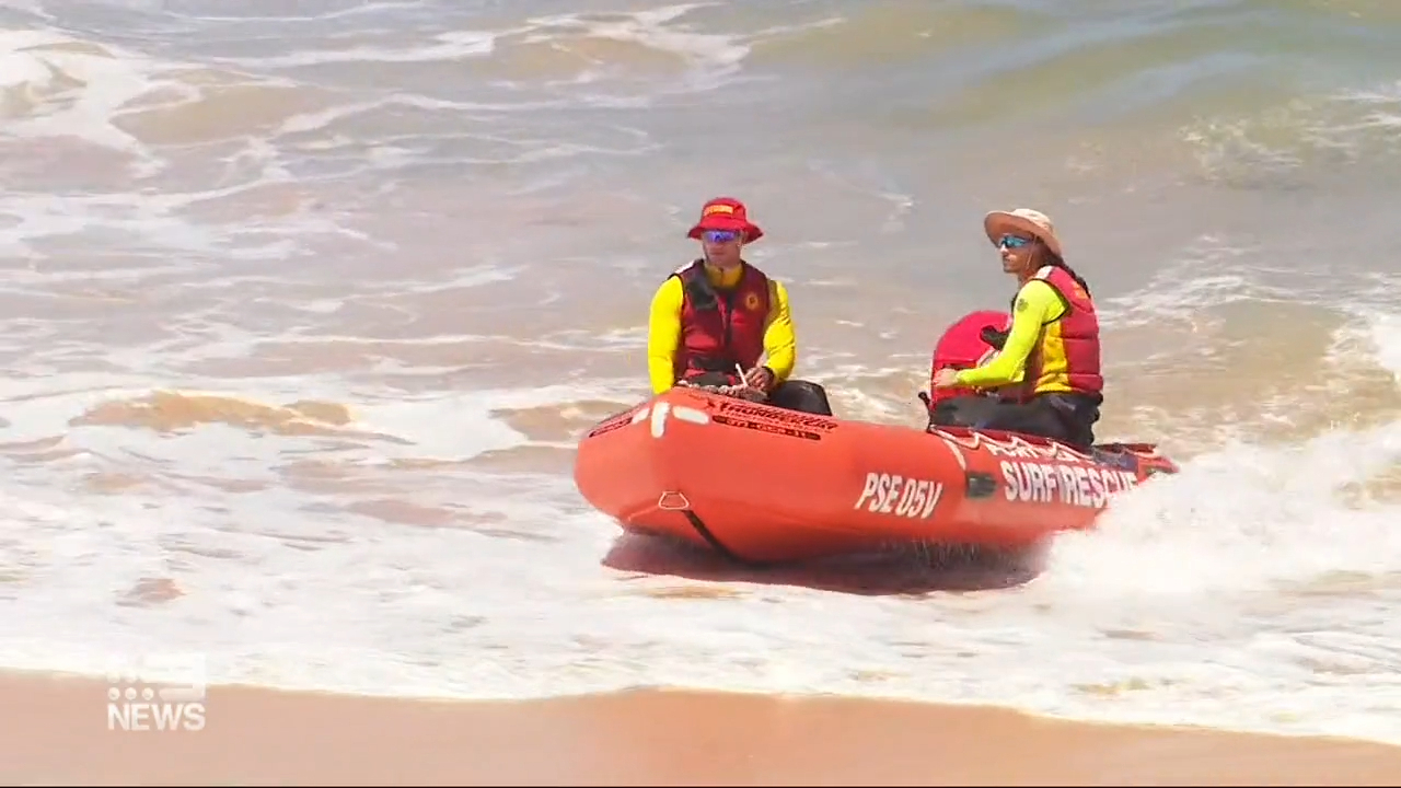 The desperate search for a 20-year-old Melbourne man has entered its second night after he disappeared beneath the surf at a notorious Mornington Peninsula beach.